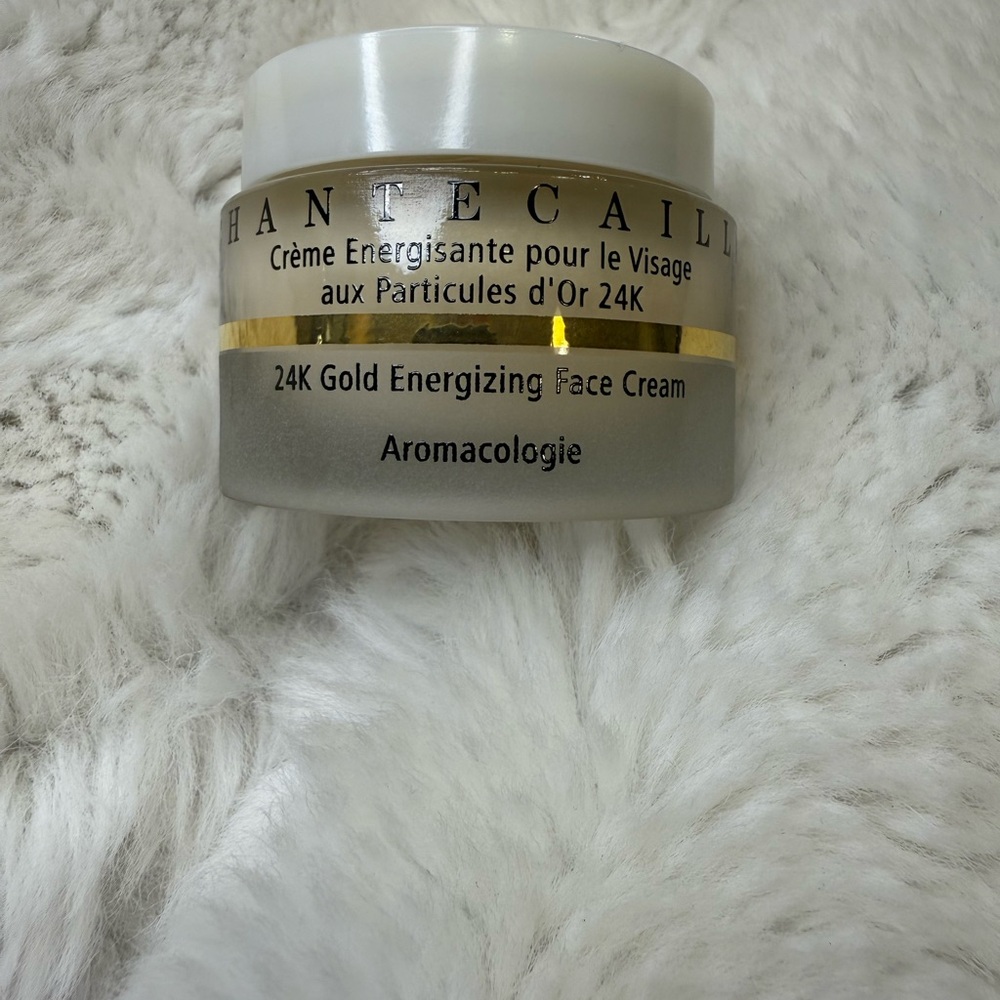 Chantecaille 24K Gold Energizing Face Cream - Cream and Gold